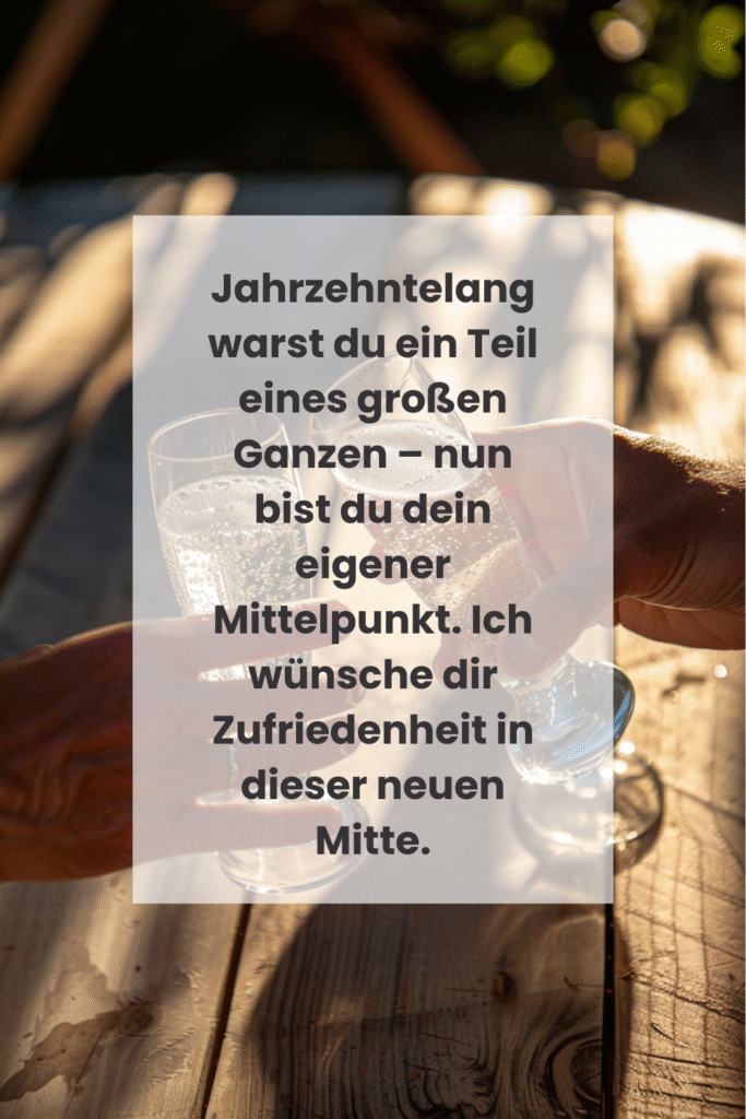 Text zum Ruhestand